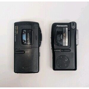 Panasonic Microcassette Recorder RN Series + Spectra Recorder Lot For Parts